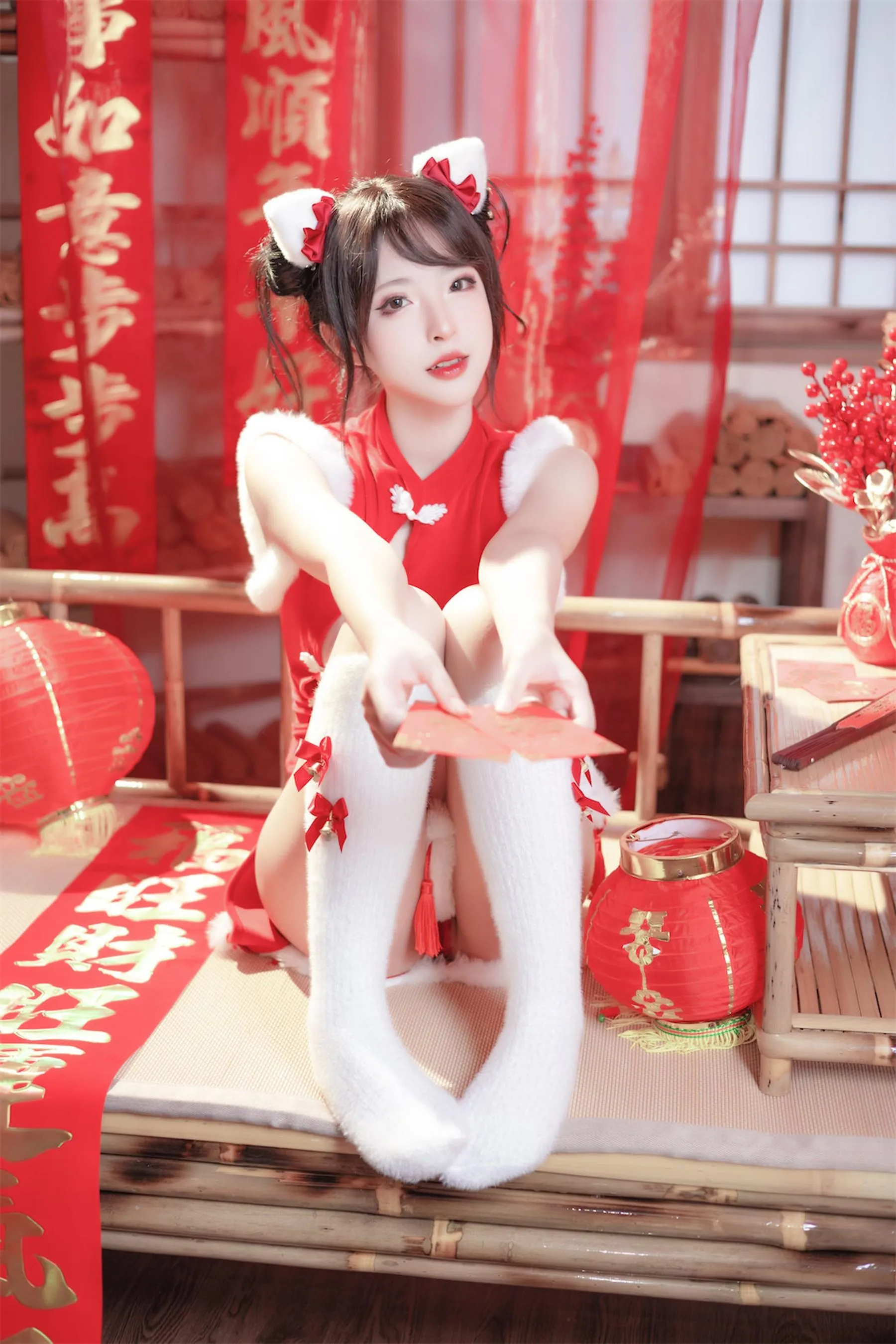 清水由乃 – NO.45 2023新年旗袍 [77P]插图5